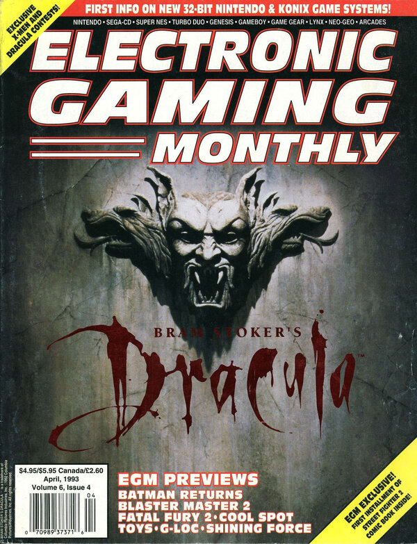 Electronic Gaming Monthly Issue 45 (April 1993) cover